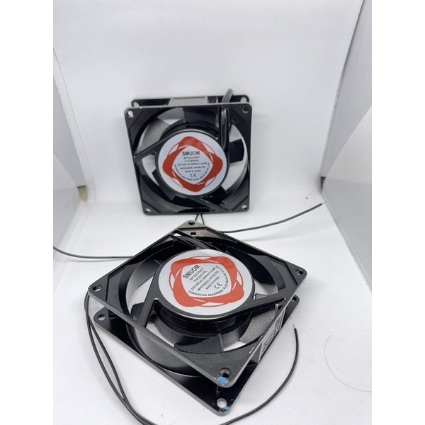 พัดลม 3นิ้วครึ่ง (3"1/2) 90x90x25mm SF9225AT P/N 23092HSL 220V-240V 50/60Hz 0.10Aพร้อมส่ง