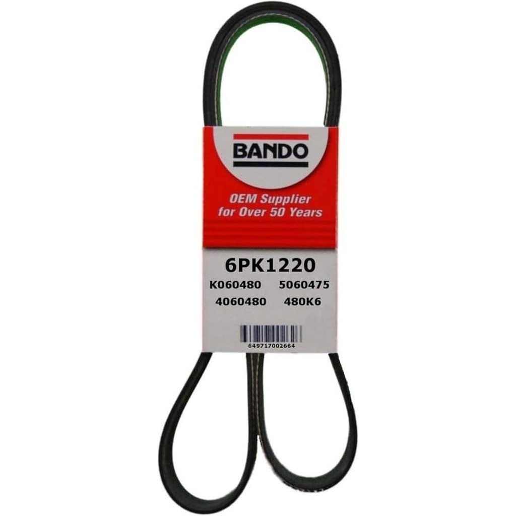 Bando USA 6PK1220 เข็มขัดเสริมเพนทีนคุณภาพ OEM