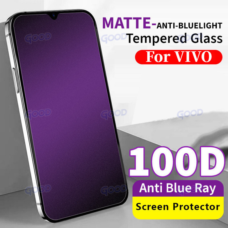 Anti-blue Lightกระจกนิรภัยป้องกันหน้าจอสําหรับVIVO V60Lite V50Lite V40Lite V30Lite V29E V27E V25 V23