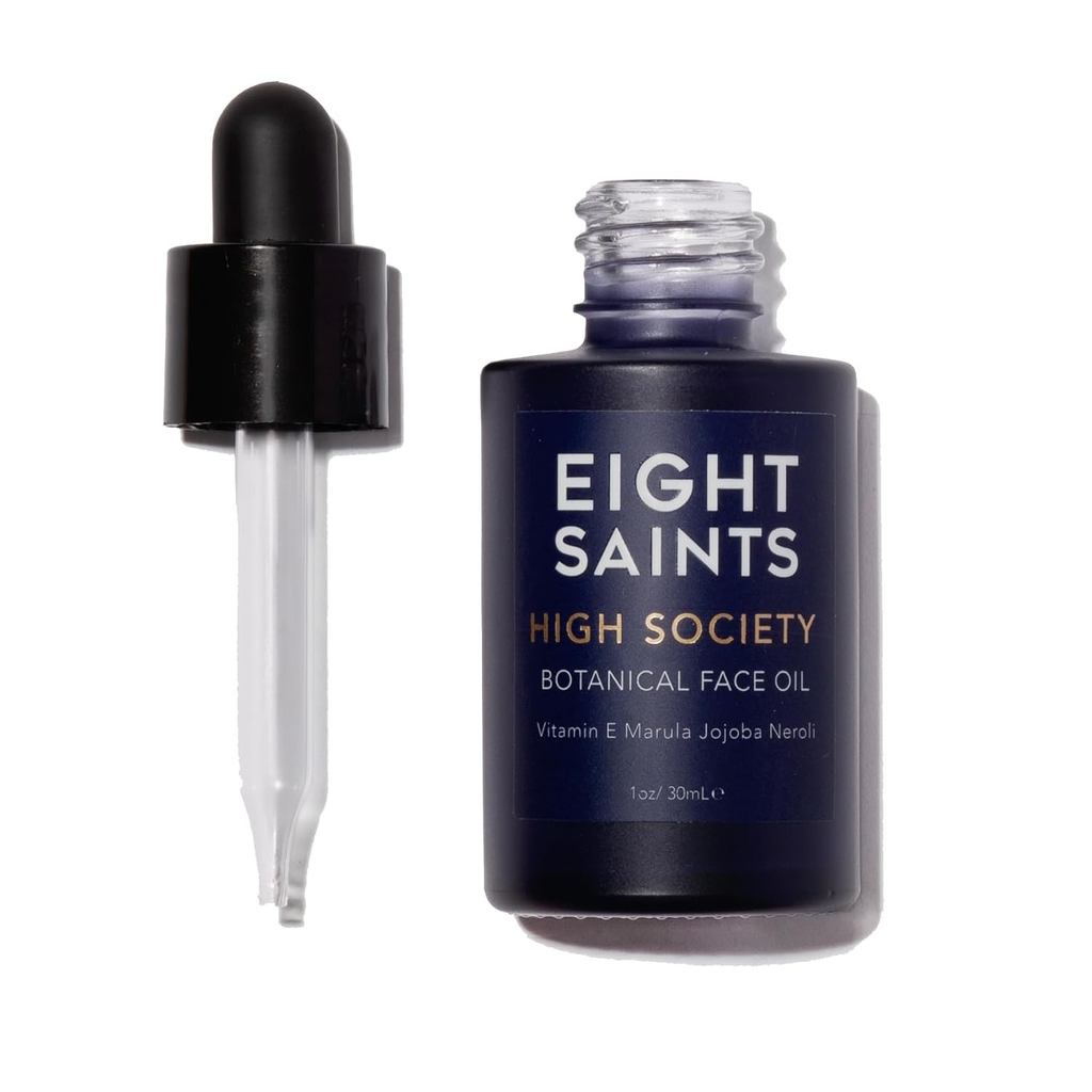 Eight Saints High Society Botanical Face Oil, Anti Aging Facial Oil พร้อม Neroli Oil, Marula Oil, แล
