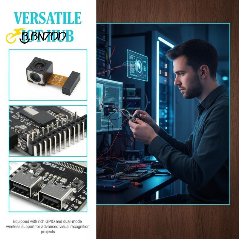 [BBNZDD] ESP32-S3 CAM บอร์ดโมดูล WiFi พร้อมกล้อง OV2640 สําหรับการส่งวิดีโอไร้สายหุ่นยนต์การศึกษา BV