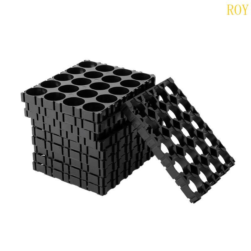 ROY 10x 18650 แบตเตอรี่ลิเธียมสําหรับผู้ถือกรณี 4x5 เซลล์สําหรับ DIY Pack Sto