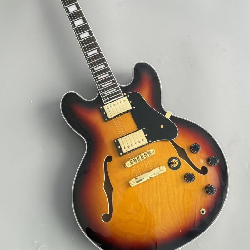 Epiphone Es335 Log Color NA กีต้าร์ไฟฟ้ากึ่งกลวงแจ๊ส