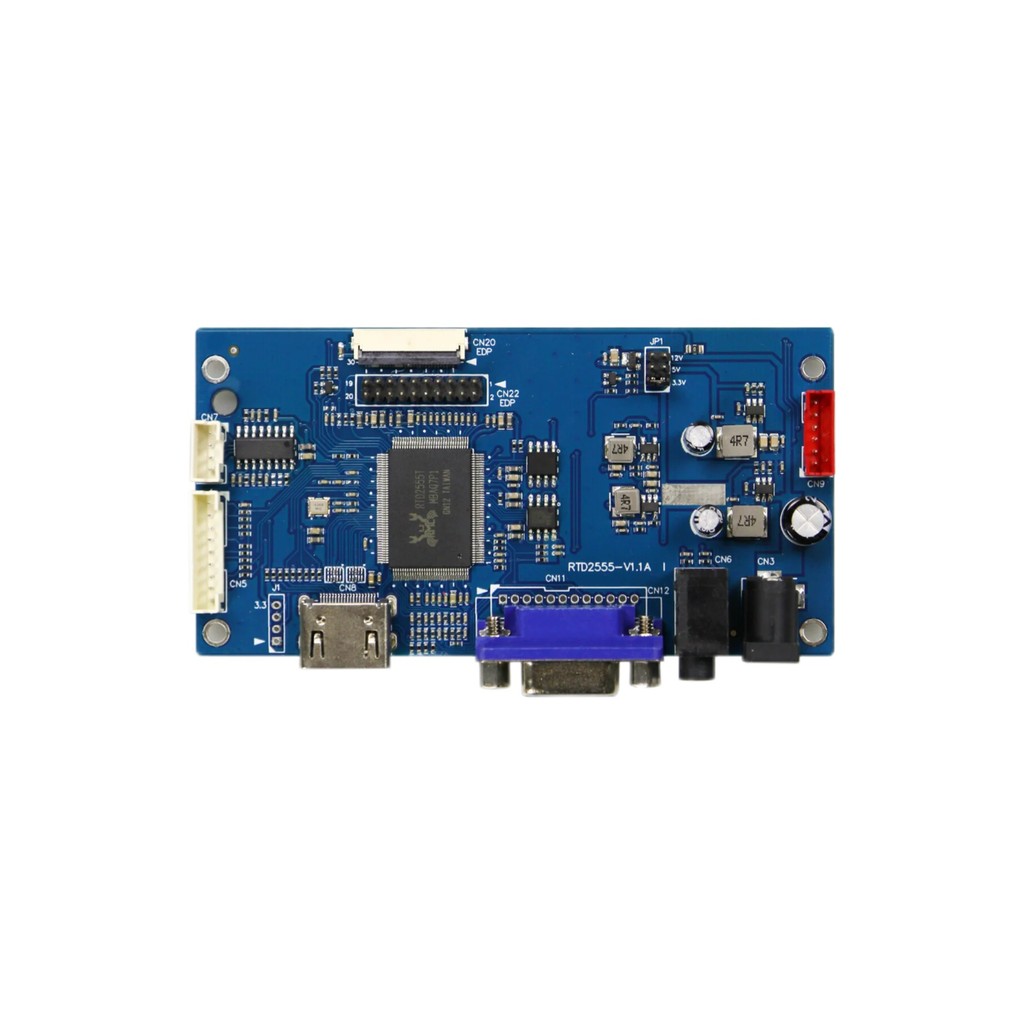 M9SS 40 พิน 7 นิ้ว universal tft lcd controller board lvds ชุดเอาต์พุต vga และ hd-m สําหรับ gps pos 