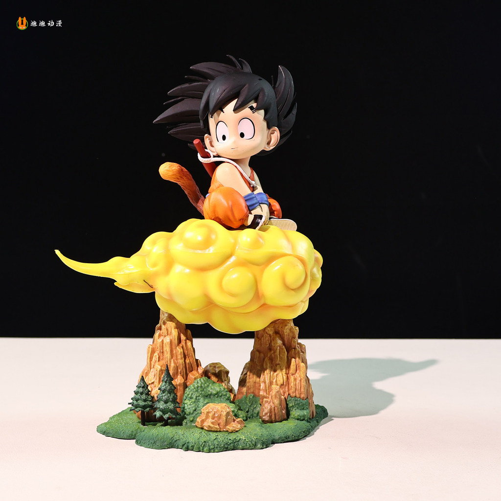 พร้อมสต็อกขายร้อน Dragon Ball Mimo Mimo Goku Fiction เดสก์ท็อปตกแต่งรุ่นของขวัญวันเกิดรูปปั้น