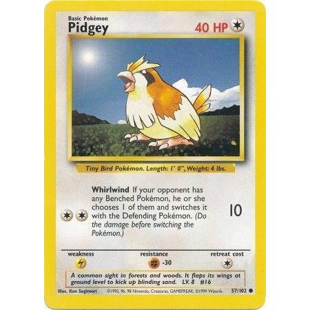 [Binder Condition] ชุดฐานโปเกมอน Pidgey 57
