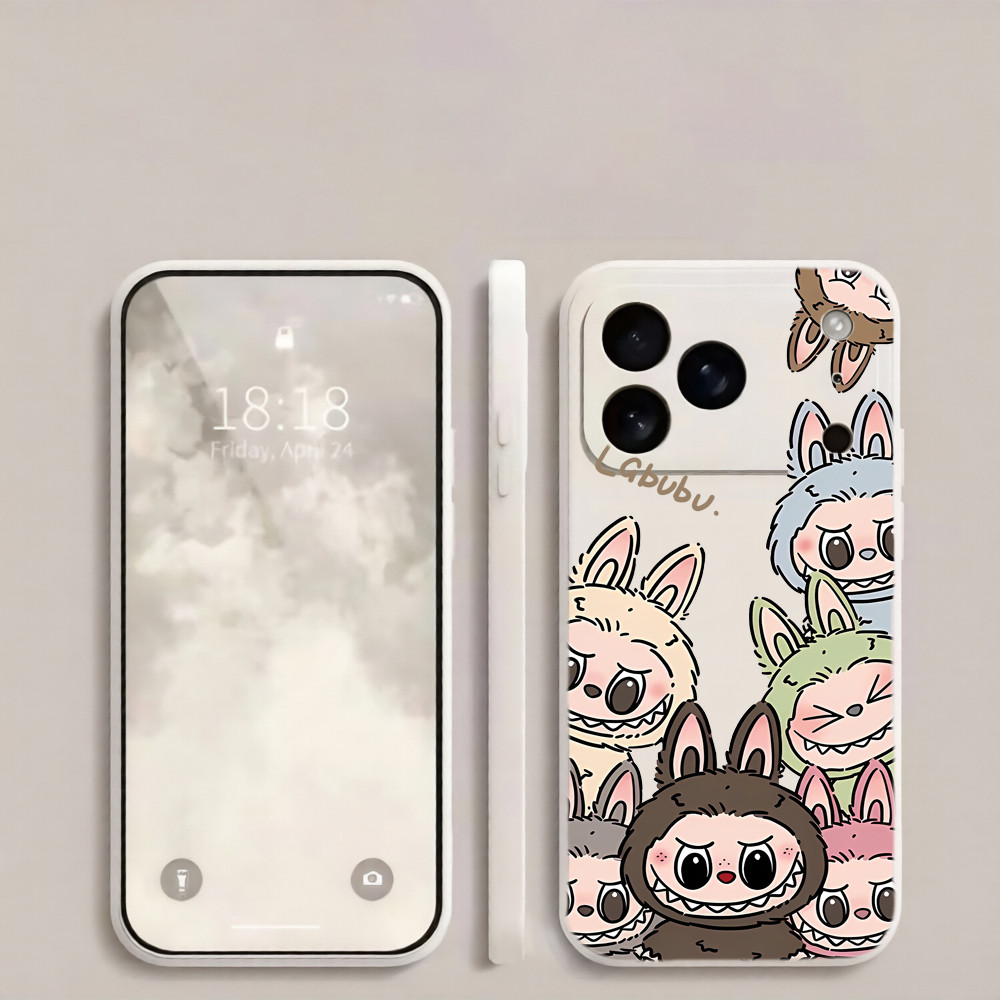 Ins Labubu Familyเคสโทรศัพท์เหมาะสําหรับXiaomi 17U 17TPro 17T 15U 15 14U 14Pro 13Pro 12Pro 12 11U CI