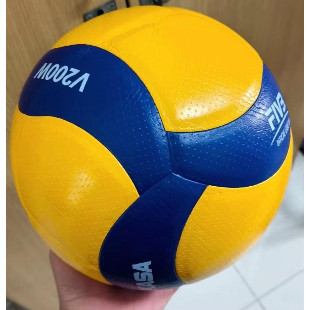 Mikasa ของแท้ รุ่น V200W/V300W ไซส์ 5 สําหรับการแข่งขันวอลเลย์บอล