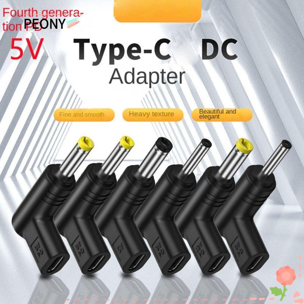 PEONYPAVILION USB C PD to DC Power Connector, 5V 9V 12V Converter Type C to DC Jack Plug, Type-C PD 