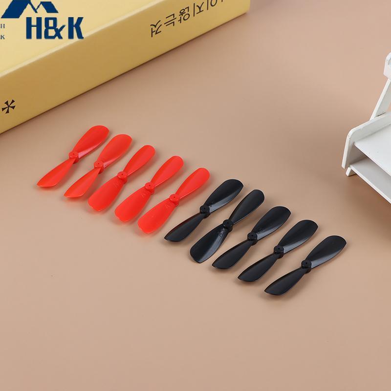[H&K] 10 ชิ้น 46 มม.4.6 ซม.0.8 มม.C CCW AB Props ใบพัดหลัก s fit 716 615 720 มอเตอร์ Coreless สําหรั