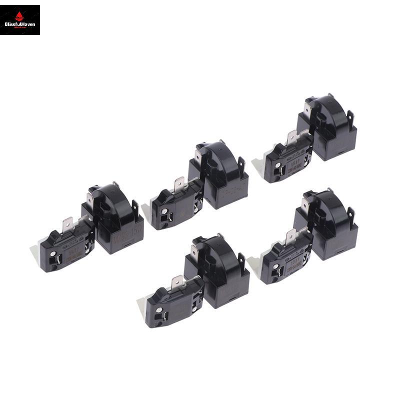 PTC Starter Relay ตู้เย็น Starter Relay ตู้เย็น Overload Protectorpatible พร้อมตู้เย็นpressor,Freeze