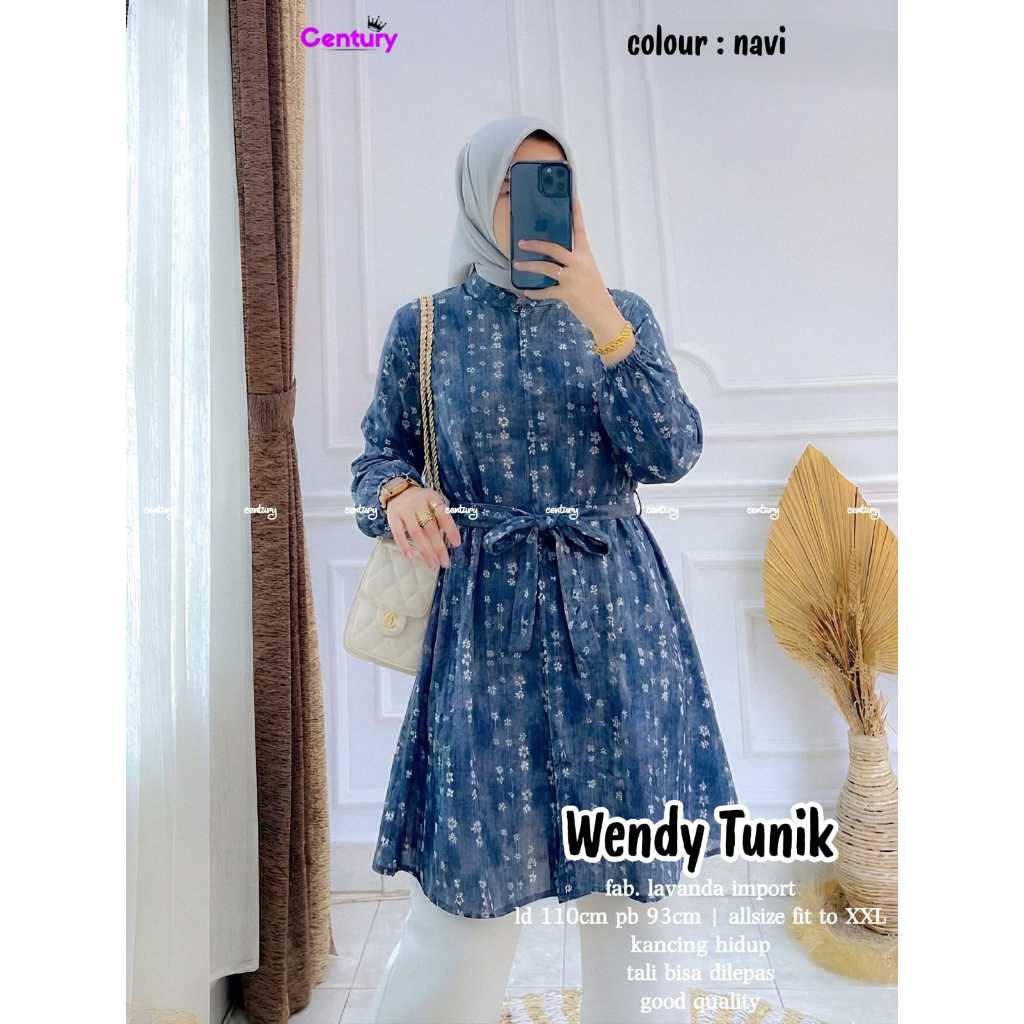 2908 WENDY TUNIK by cENTURY แบรนด์ต้นฉบับ SOLO FASHION HIJAB STORE