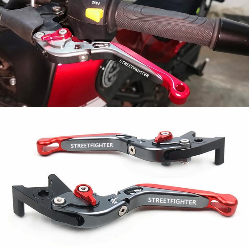 รถจักรยานยนต์พับขยายได้คลัทช์เบรค Fit สําหรับ DUCATI Streetfighter 2009-2013 STREETFIGHTER 848