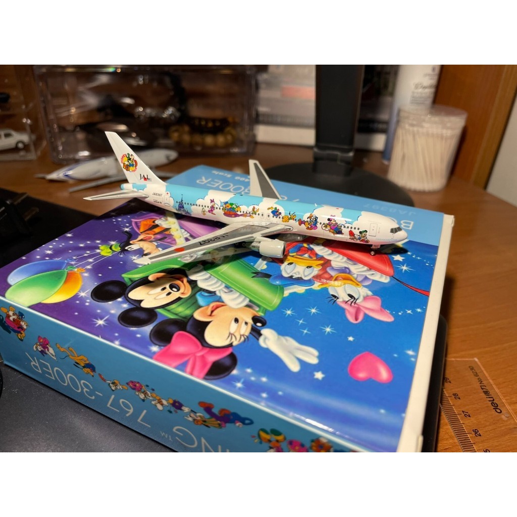 [สต๊อกพร้อม] Phoenix Japan Airlines Japan Airlines JAL B767-300 JA8397 Disney 1/400 On Delivery#飞机模型