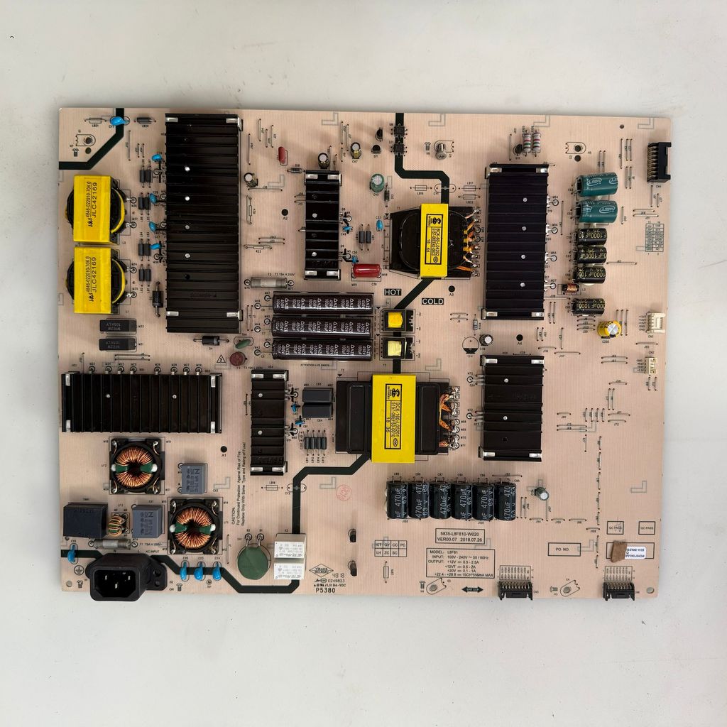 Original Chuangwei 75A7 75A5 75G6B LCD TV Power Board 5835-L8F810-W020 L8F81