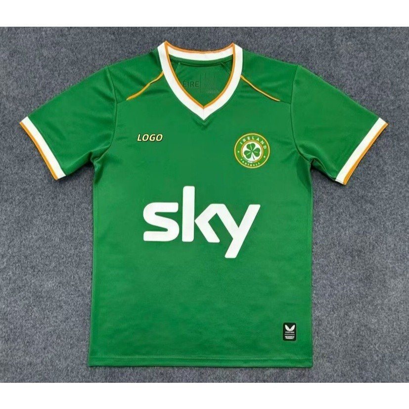 26-27 Ireland Home Jersey เสื้อยืดแขนสั้นคุณภาพสูงระบายอากาศได้