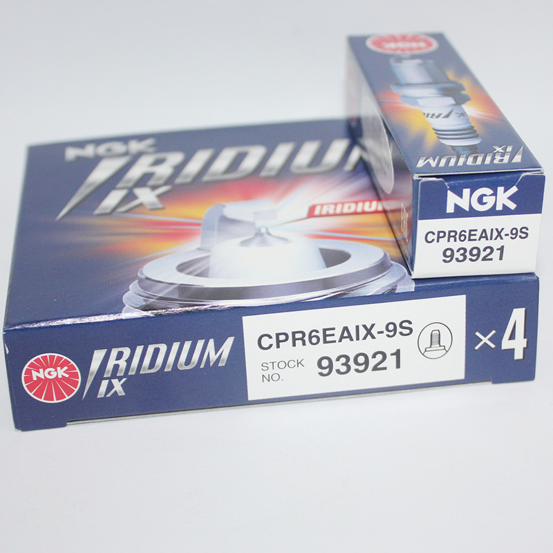 หัวเทียน NGK Iridium CPR6EAIX-9S เหมาะสําหรับ Haojue AFR USR UCR VH Tiger Shark VX น่ารัก Brother 12