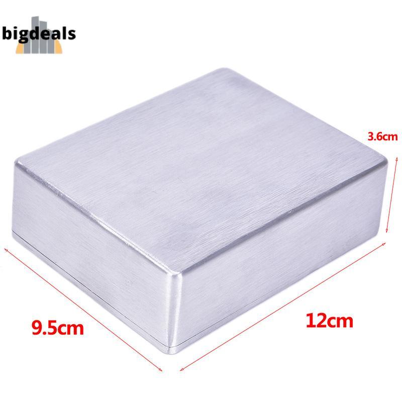 Blossom Bazaar 1590BB อลูมิเนียม Stomp กล่องเอฟเฟกต์เหยียบ Enclosure เอฟเฟกต์กีตาร์เหยียบ BB