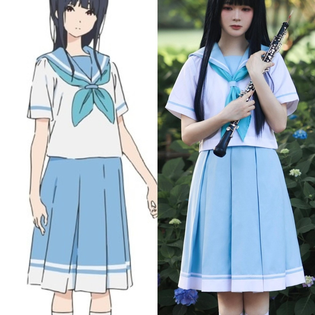 Biasi Nozomi คอสเพลย์เครื่องแต่งกาย - ญี่ปุ่น High School JK Uniform TSU3
