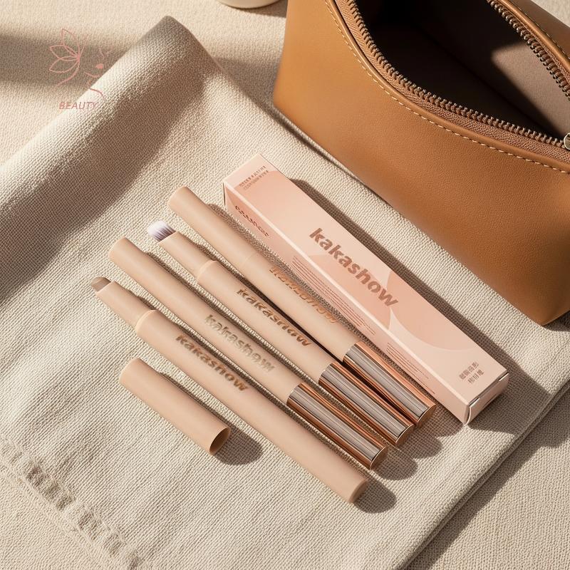 [maybeauty] ปากกาคอนทัวร์ 2 in 1 With Premium Brush Creamy Matte Finish Contour Sti for Beginner Fri