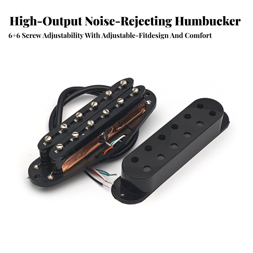 3 ชิ้นกีตาร์ไฟฟ้า Ferromagnetic Mini Guitar Pickup Mini Humbucker Slim