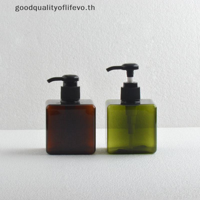 L&Z ขวดปั๊มพลาสติกเปล่า 250ml ขวดแชมพูเหลวรีฟิล