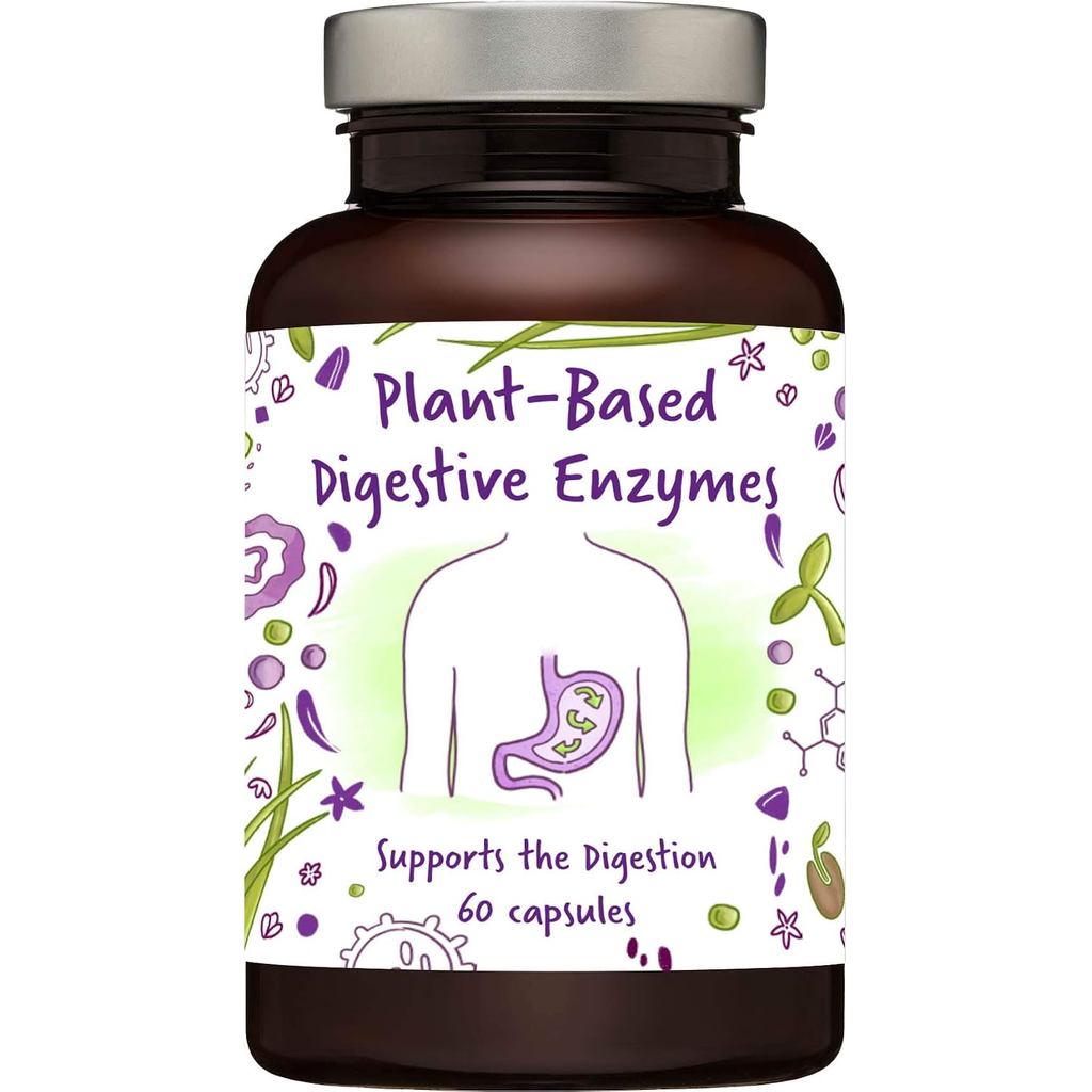 KALA HEALTH Plant-Based Digestive Enzymes Plant Based high-Activity enzymes from Fermentation – Stab