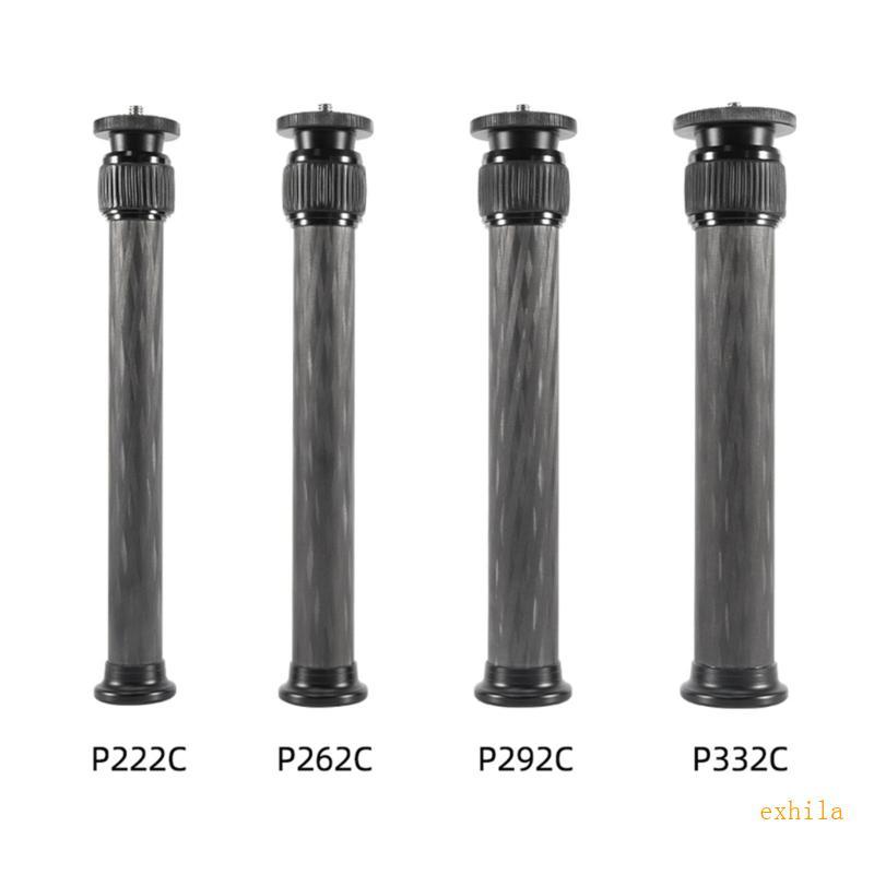Exhila ขาตั้งกล้องคอลัมน์ศูนย์ CarbonFiber Professional Extension Rod สําหรับกล้อง DSLR