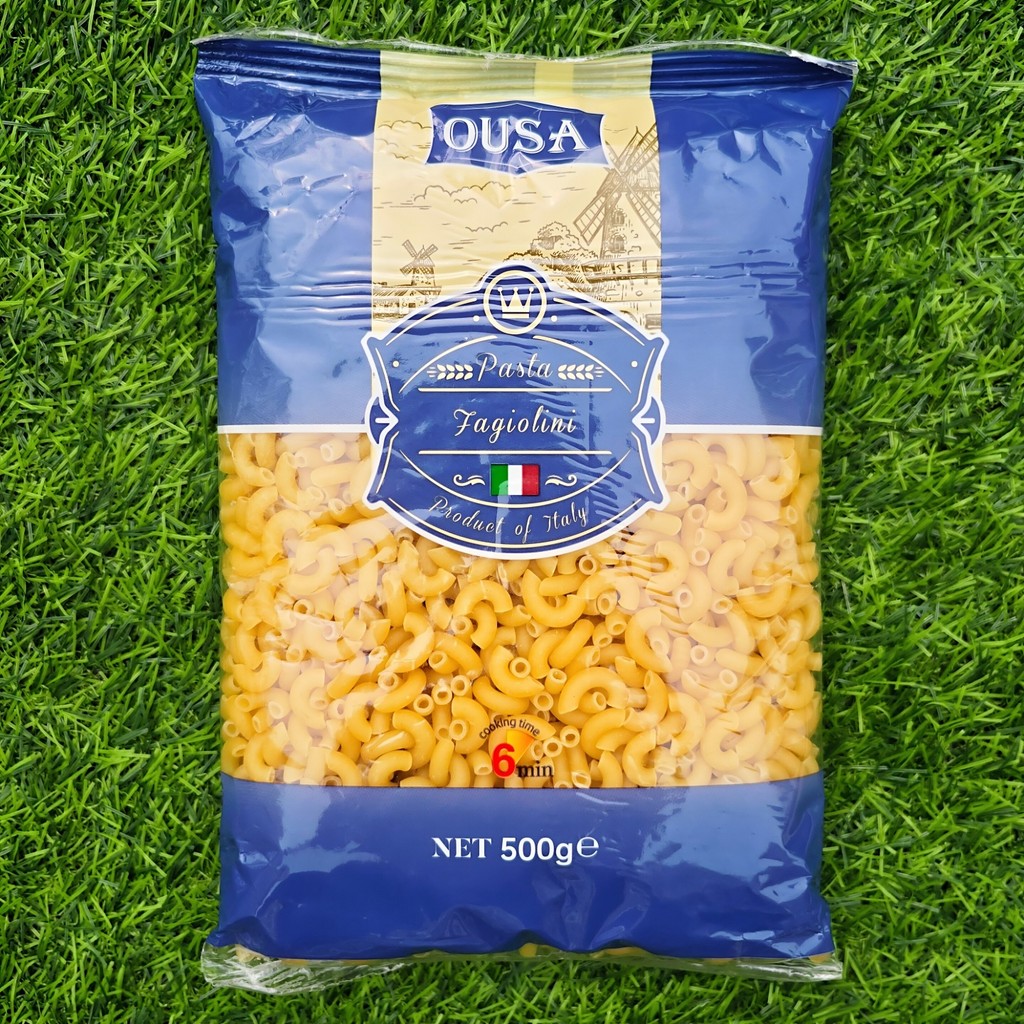 OSTA Small Elbow-Shaped PASTA Macaroni Western Food PASTA Instant Food บะหมี่กลวง OUSA RASTA