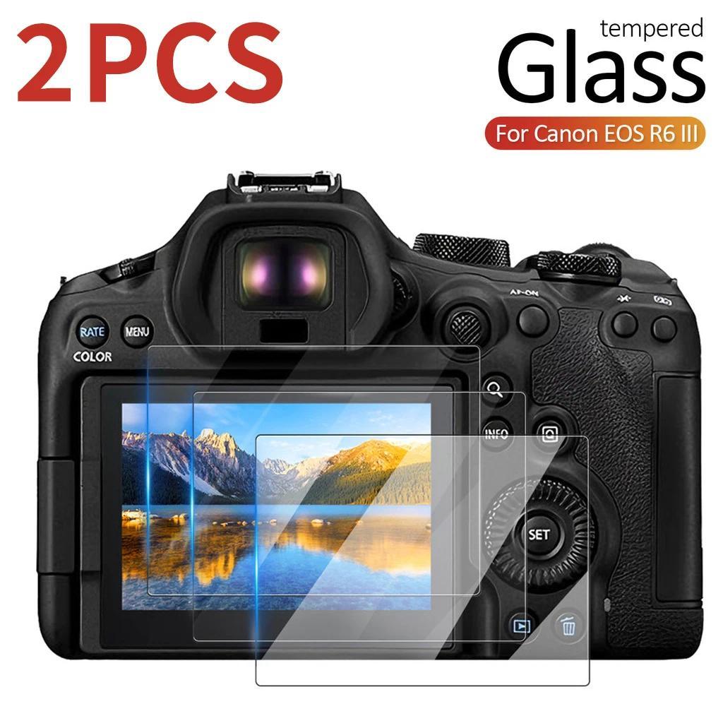 2PCS 9H Tempered Glass for Canon EOS R10 R8 R7 R6 R5 RP R III II R50 R100 R50V Anti Scratch Camera L