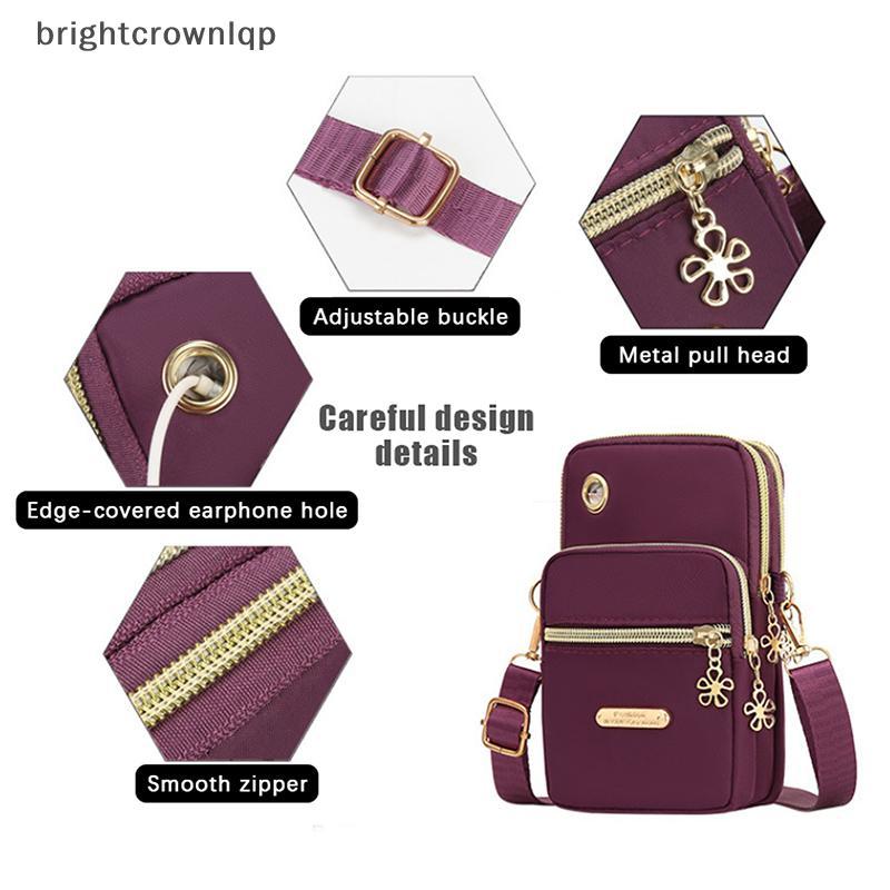BBโทรศัพท์มือถือCrossbodyกระเป๋าผู้หญิงแฟชั่นผู้หญิงไหล่กระเป๋าโทรศัพท์มือถือกระเป๋าเหรียญกระเป๋า 3 