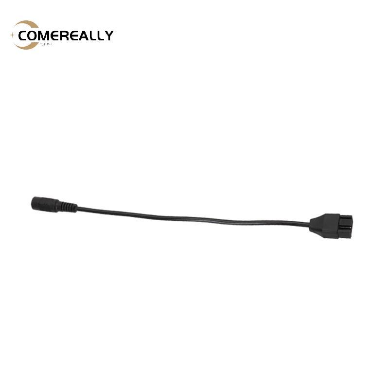 COME อะแดปเตอร์แปลงไฟ DC5521 ใหม่เป็น 12V คอมพิวเตอร์แชสซี Line 5 5x2 1 มม. ถึง 4pin แชสซีพัดลมสายแป