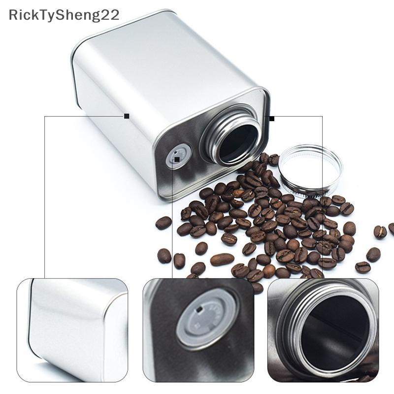 RT Coffee Bean Airtight Cans Outdoor Camping กล่องดีบุกเกรดอาหาร Paaging Storage Fresh Breathing Iro