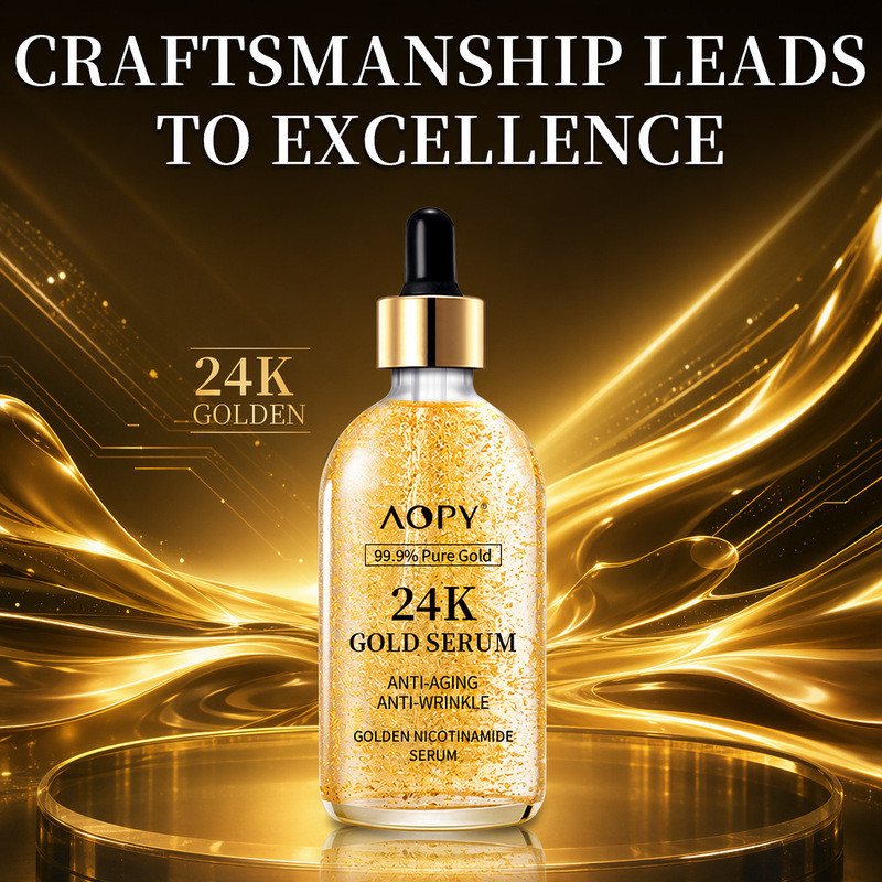English 24k Gold Essence Liquid Moisturizing Essence 9.5