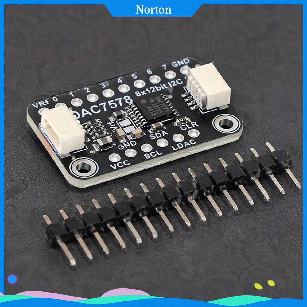 ❦HW 12-Bit I2C DAC7578 Breakout 8-Channel QT Qwiic 3V-5V