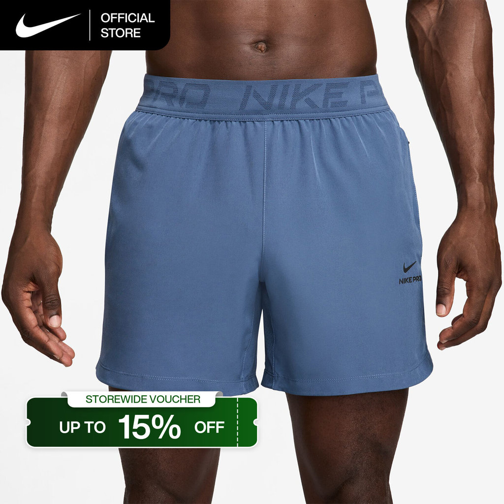 Nike Dri-FIT Men's Pro Training 6" Shorts - Indigo Storm [HV0412-459]