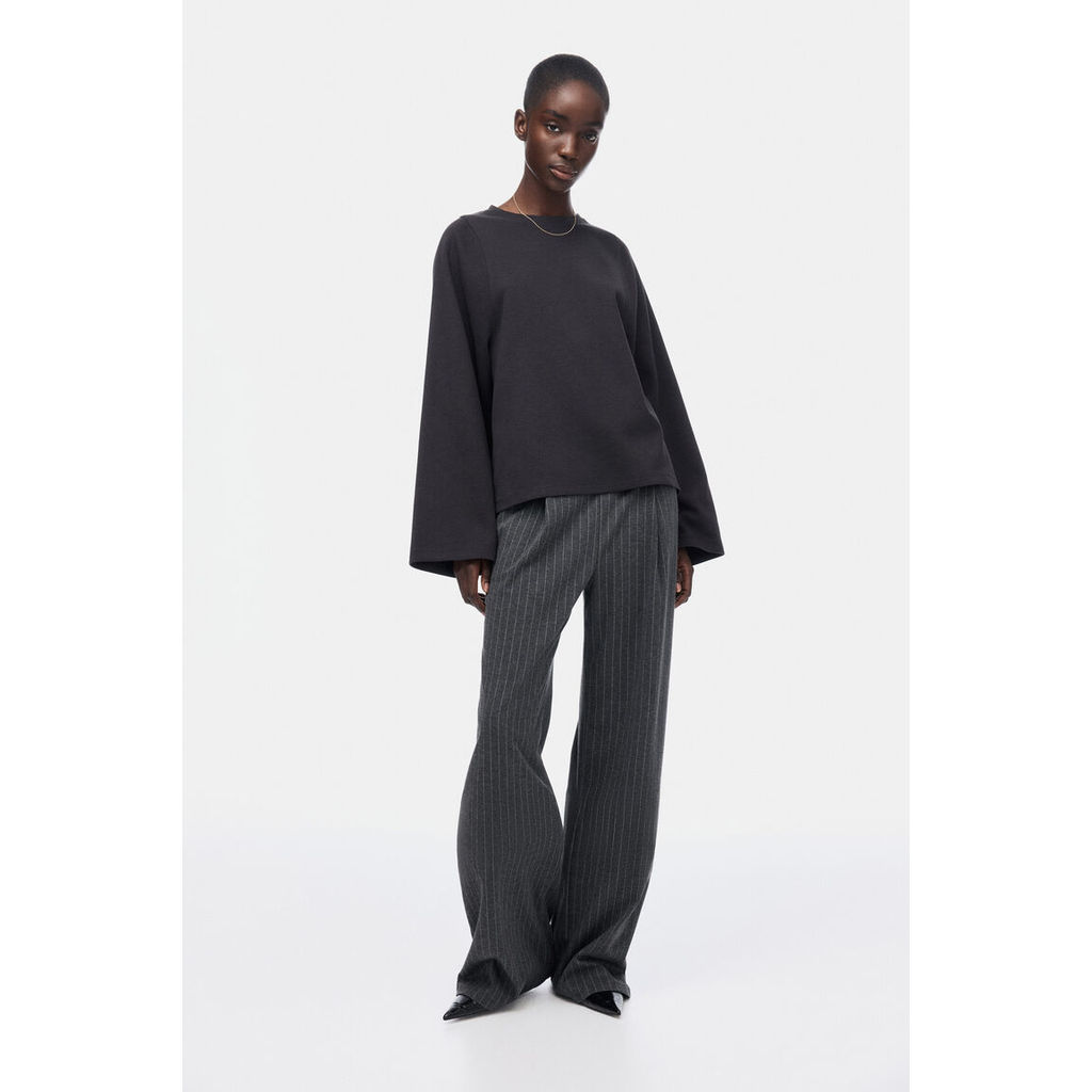 H&M توب نسائي إنترلوك واسع
