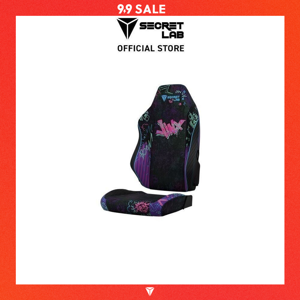 Secretlab Chair SKINS Lite—Arcane Jinx Edition