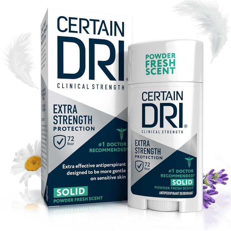 American Cement Dri Antiperspirant Deodorant Deodorant Deodorant Deodorant Balm 72 Hours Lasting Dry