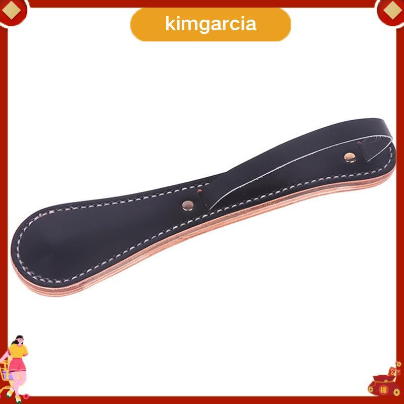 kimgarcia Leather Racket Massage Tool Self- Tool สีดํา