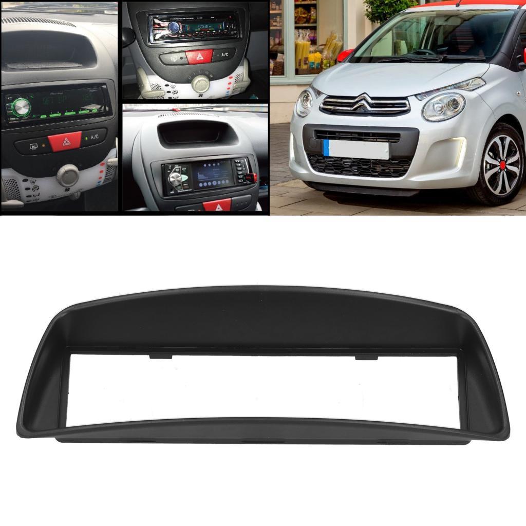 CFTGIW รถสเตอริโอ Dash วิทยุ Fascia 1Din CD Audio นําทางแผงกรอบ Trim สําหรับ C1 2005 + Refitted