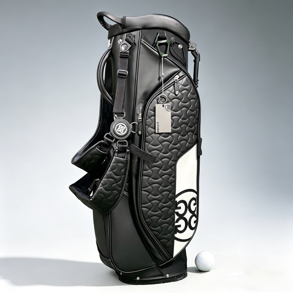 ในสต็อกสไตล์ใหม่G4 Golf Bagน้ําหนักเบากันน้ําPu Unisex Bracketกระเป๋าเป้สะพายหลังแฟชั่นAll-Matchสีดํ