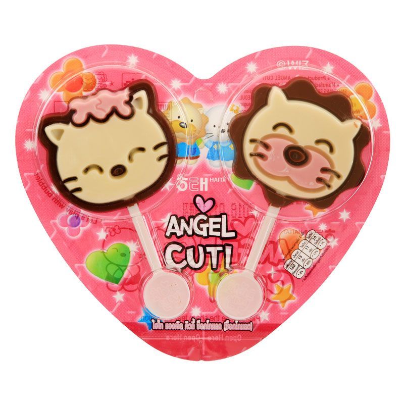 ไฮไทช็อกโกแลตแองเจิ้ลคิวตี้ 27กรัม Haitai Angel Cutie Chocolate 27g.