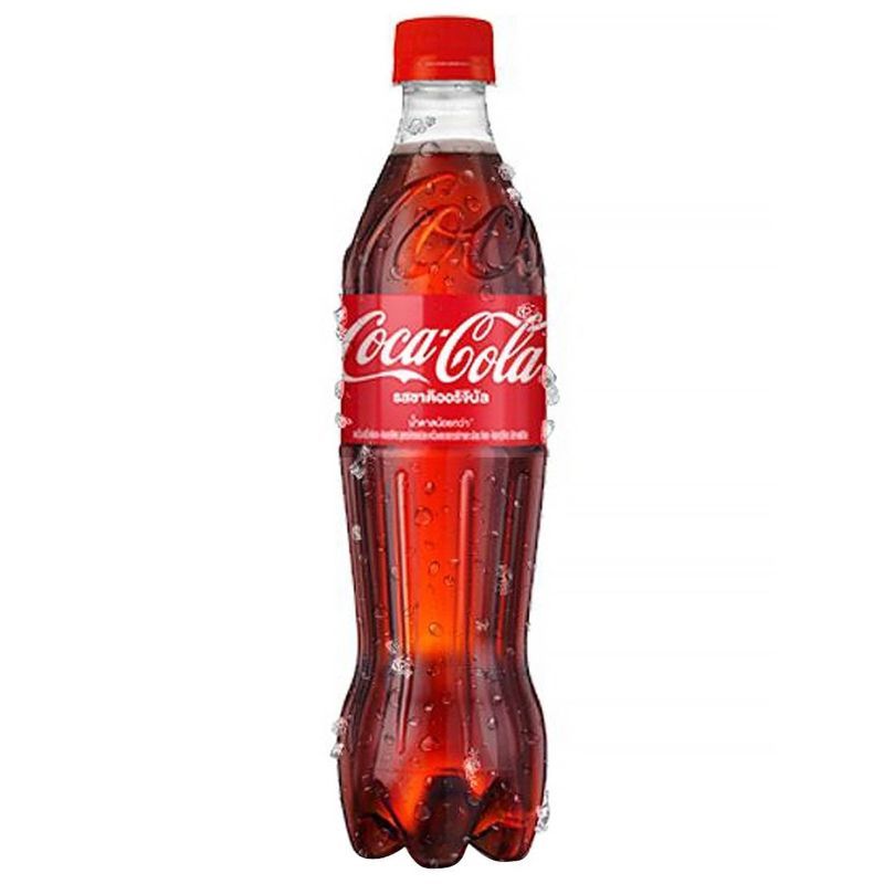 โค้กเครื่องดื่มอัดลมกลิ่นโคล่า 510มล. Coke Carbonated Drink Cola Flavor 510ml.
