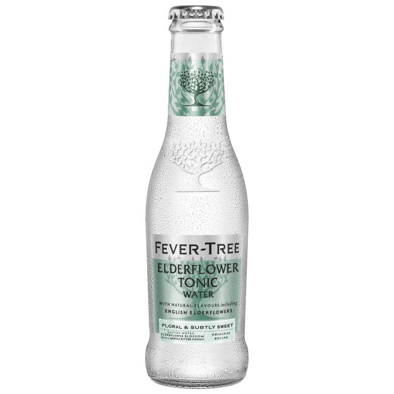 ฟีเวอร์ทรีเอลเดอร์ฟลาวเวอร์โทนิกวอเตอร์ 200มล. Fever Tree Elderflower Tonic Water 200ml.