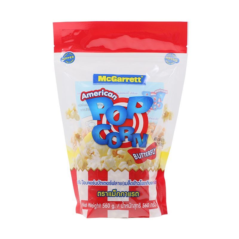 แมกกาแรตข้าวโพดดิบ 560กรัม Mcgarett Popcorn 560g.