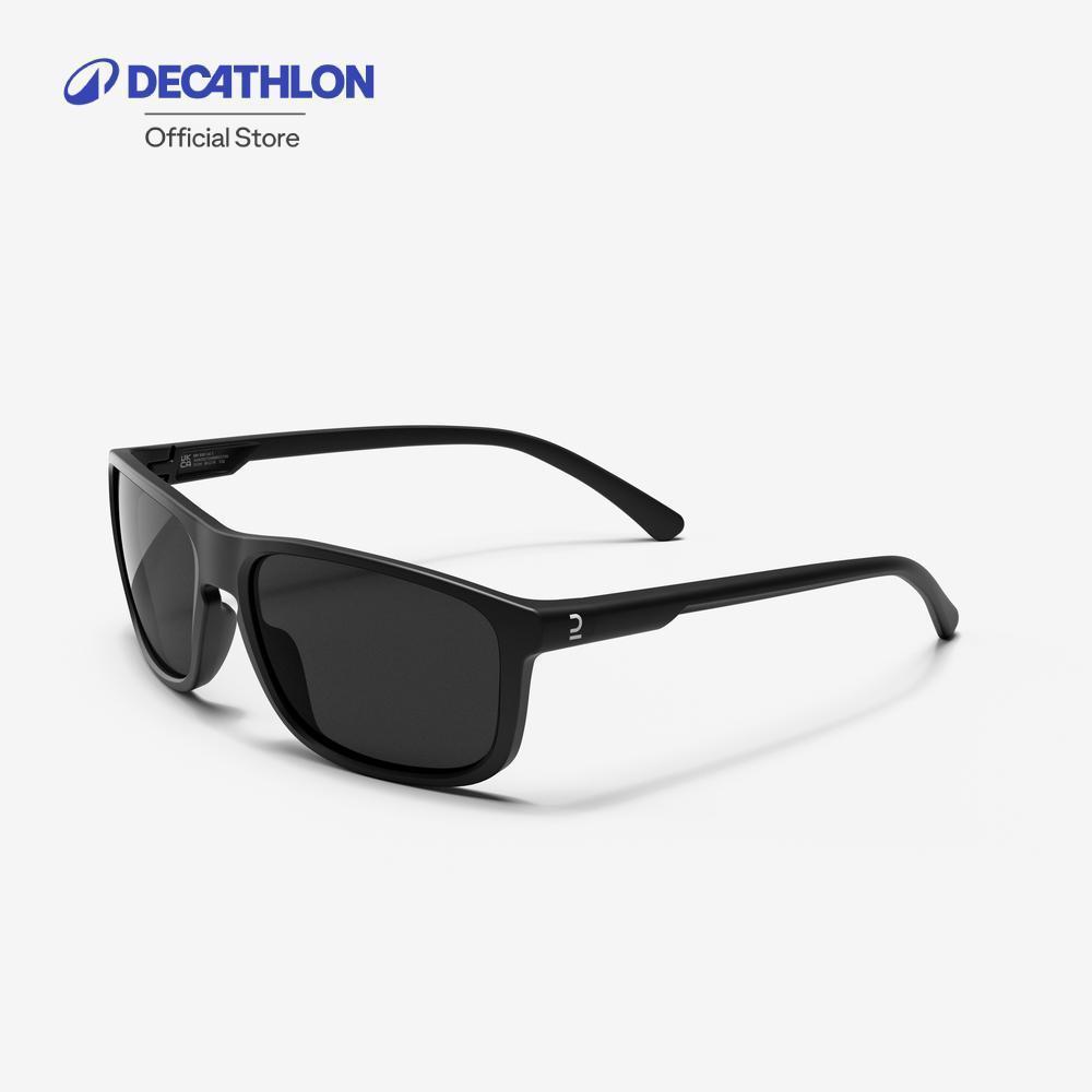 Decathlon Adult Hiking Sunglasses Mh100 แว่นกันแดดใส่เดินป่าสำหรับผู้ใหญ่ รุ่น Mh100 ประเภท 3 - Blac