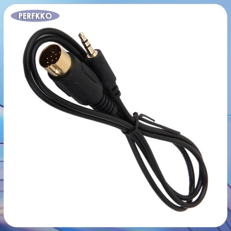 [perfkko] Kenwood Car Stereo Radio CD Changer Port to 3.5mm Aux Audio Cable Cord