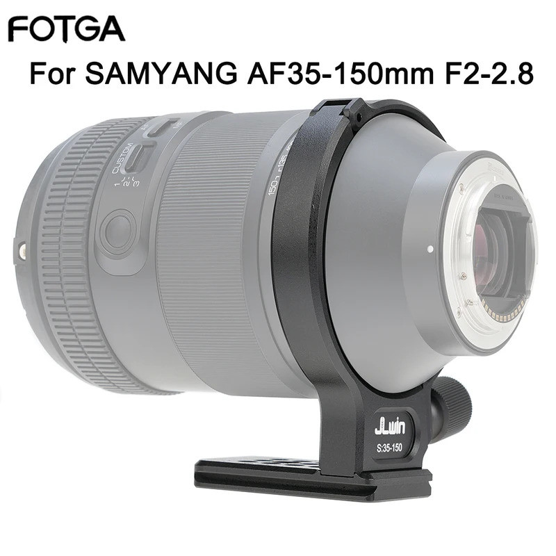FOTGA เลนส์ขาตั้งกล้องสําหรับ SAMYANG AF35-150 มม.F2-2.8 เลนส์กล้องขาตั้งกล้องแหวนอะแดปเตอร์ Quick R