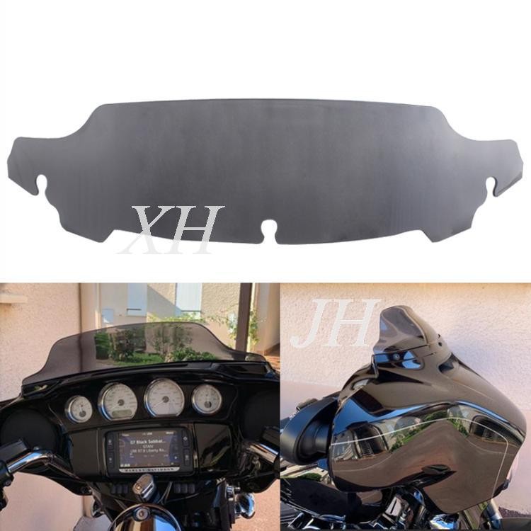 Harley Traveler Series Supreme Glider Glider Street Glider 14-22 กระจกบังลมหน้าดัดแปลง